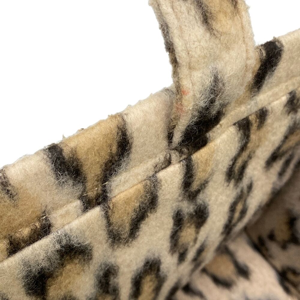 Celine Large Cabas Thais Tote Bag 196762FK1.19LE Beige Black Multi Textile Calf - Picture 11 of 15